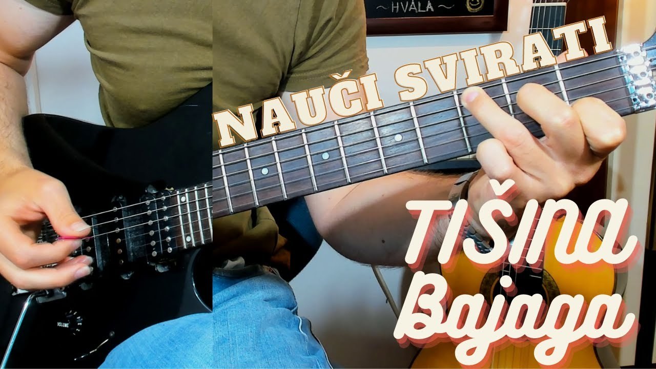 Nauči svirati Tišina - Bajaga